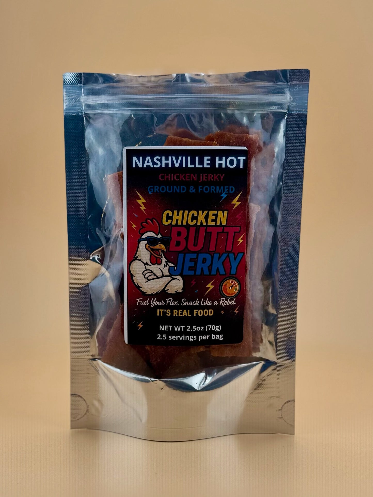 Nashville Hot Chicken Jerky (2.5oz)