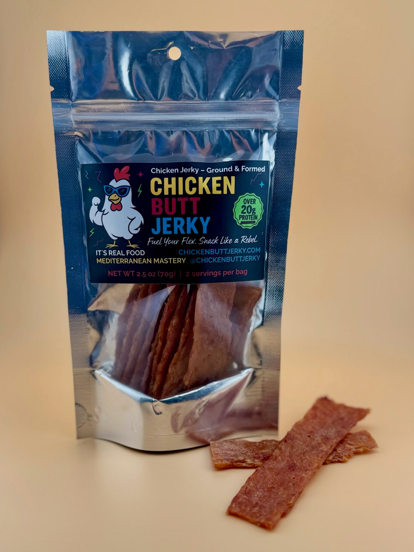Texas BBQ Chicken Jerky (2.5oz)