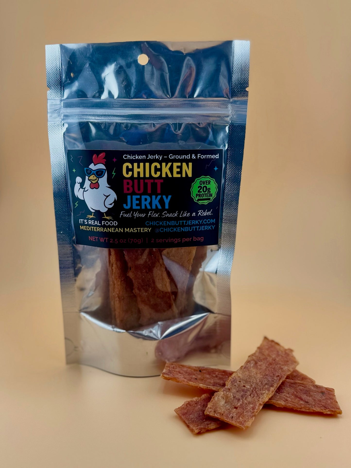 Sweet & Smoky BBQ Chicken Jerky (2.5oz)