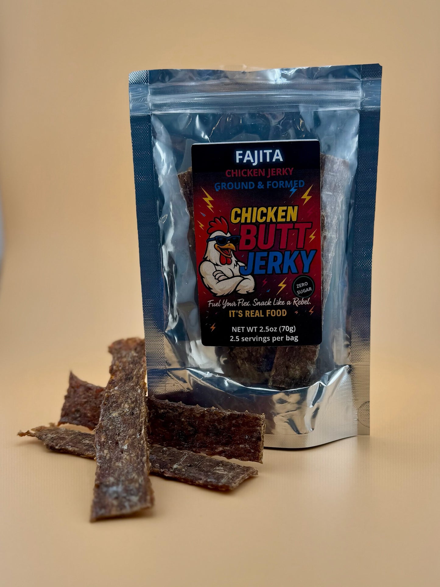 Fajita Chicken Jerky (2.5oz)