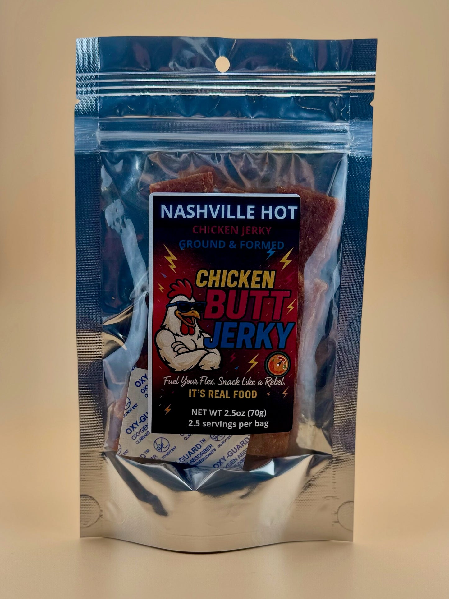 Nashville Hot Chicken Jerky (2.5oz)