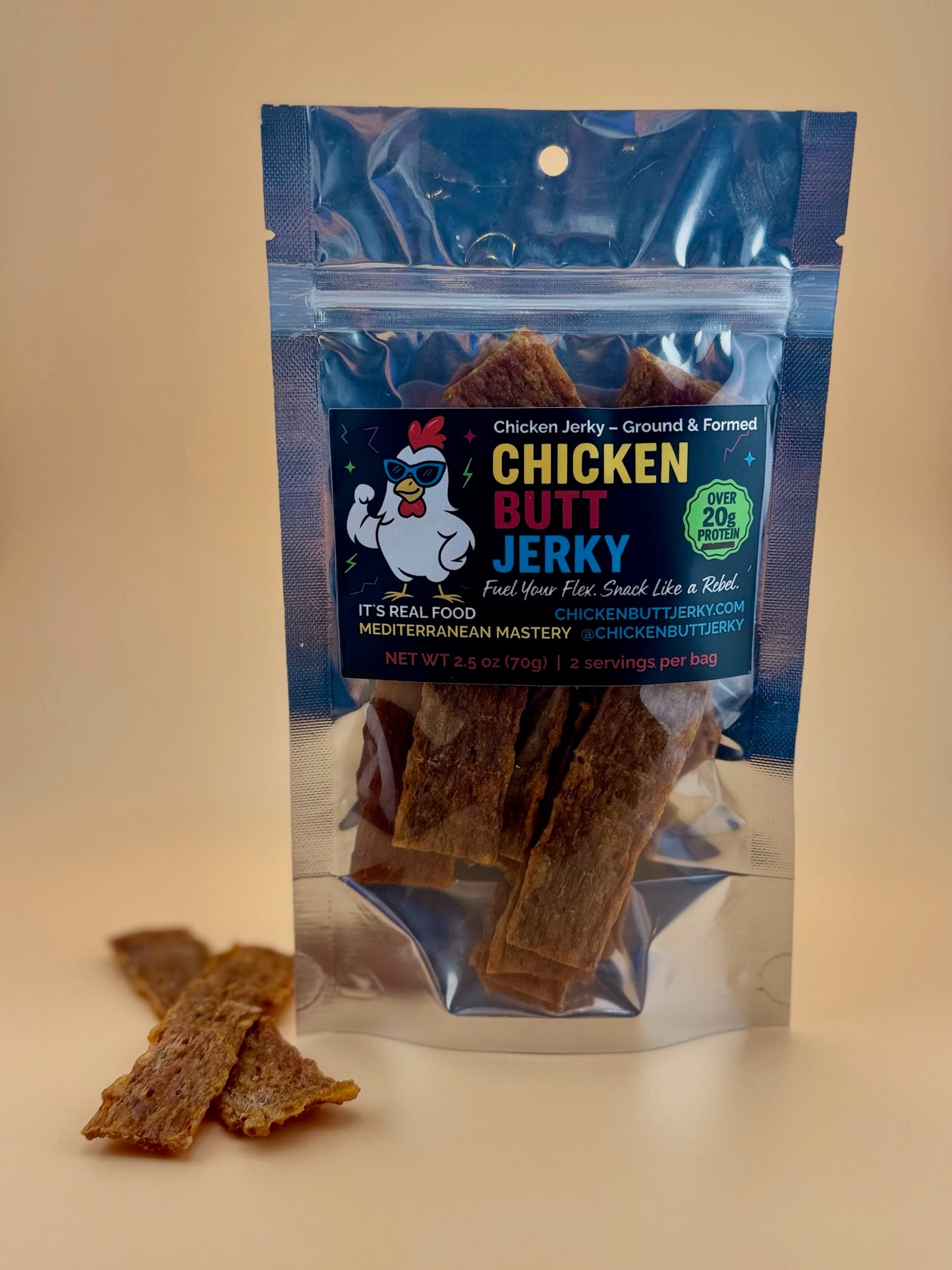 Tunisian Chicken Jerky (2.5oz)