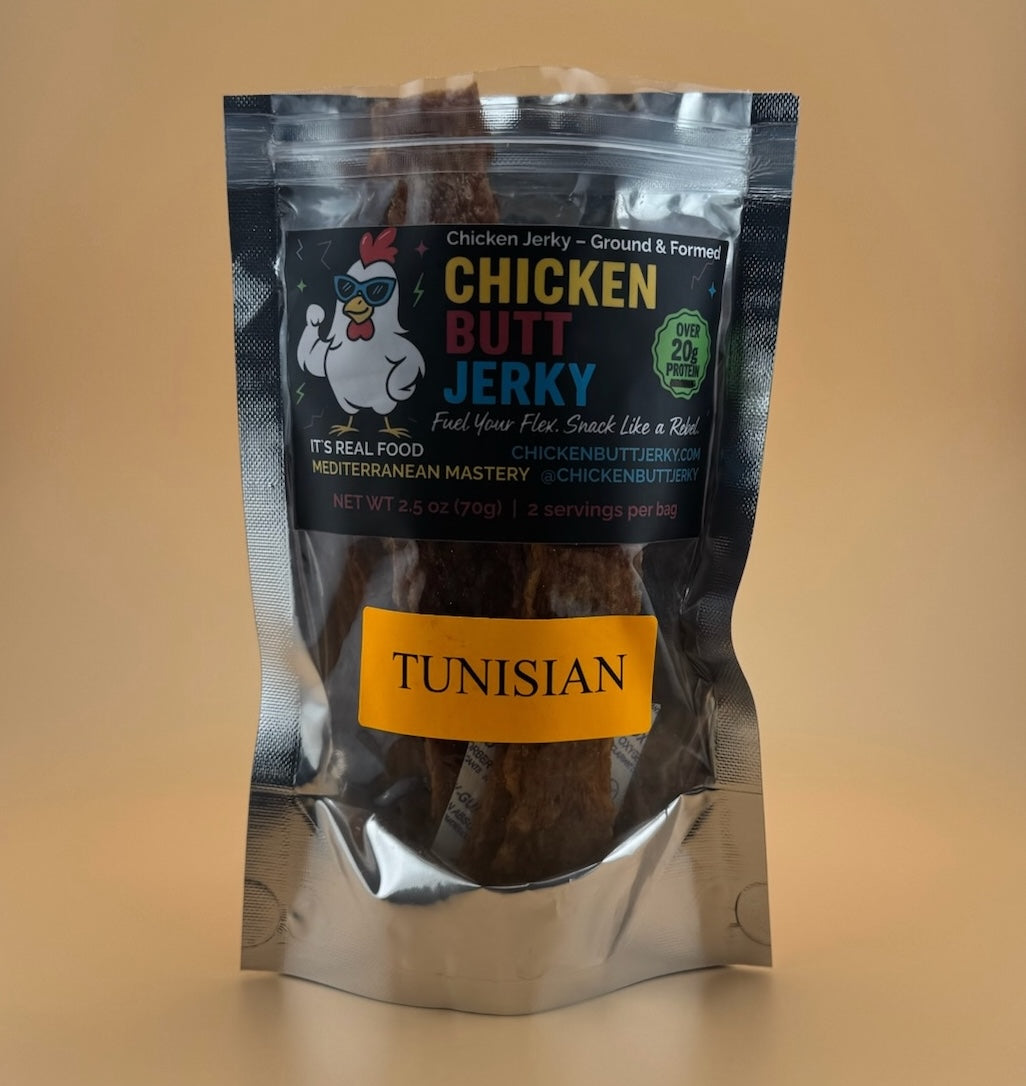 Tunisian Chicken Jerky (2.5oz)