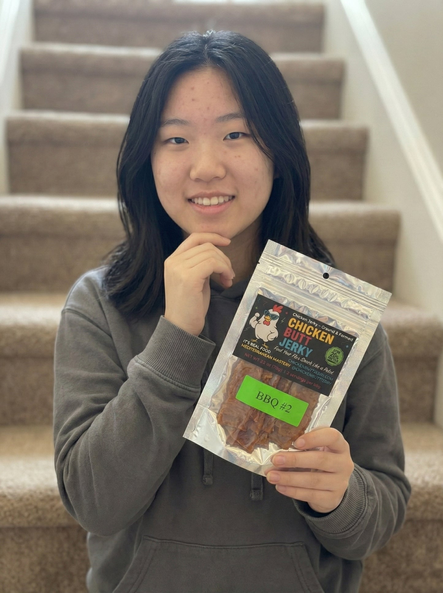 Sweet & Smoky BBQ Chicken Jerky (2.5oz)