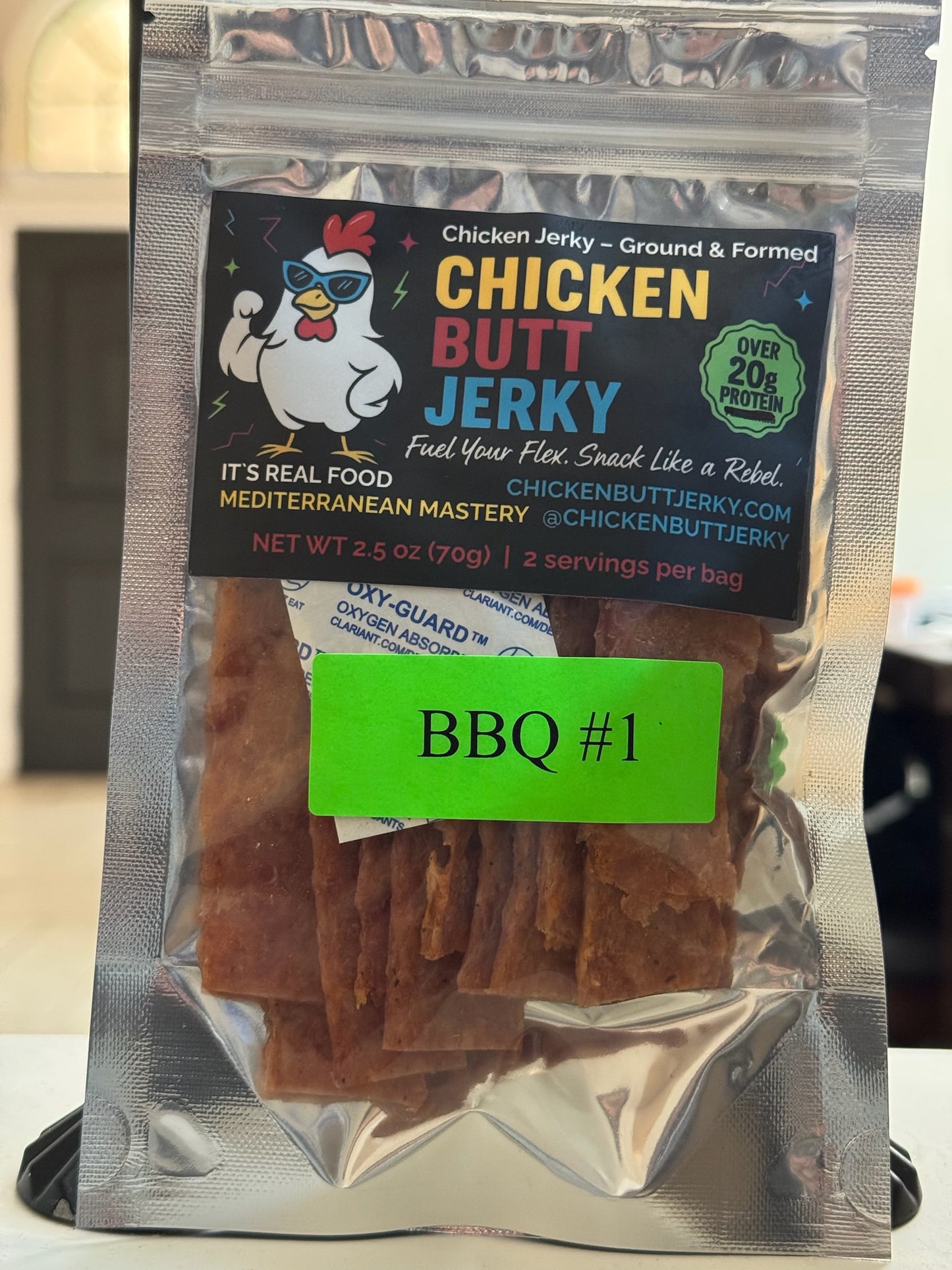 Texas BBQ Chicken Jerky (2.5oz)