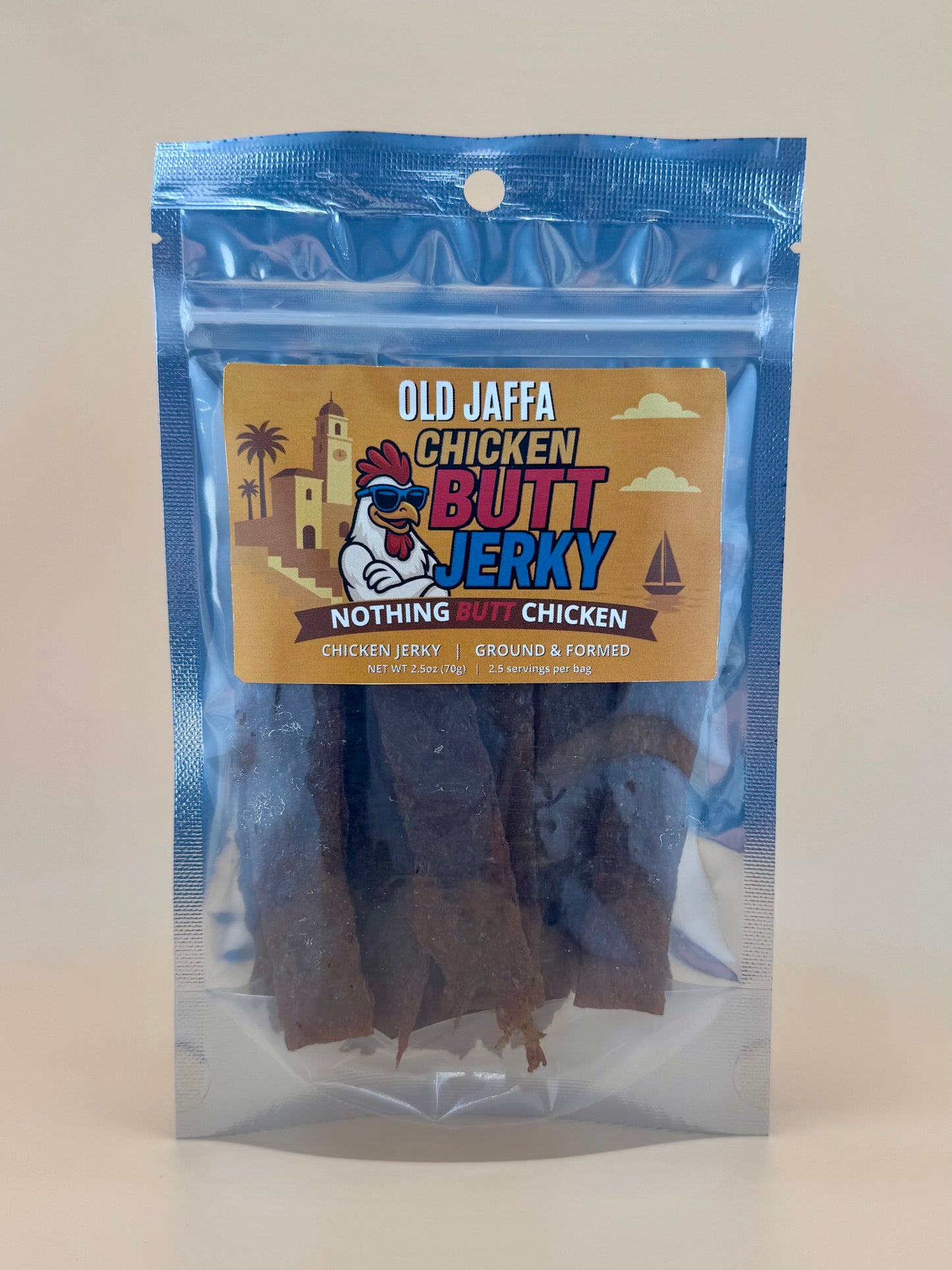 Old Jaffa Chicken Jerky (2.5oz)