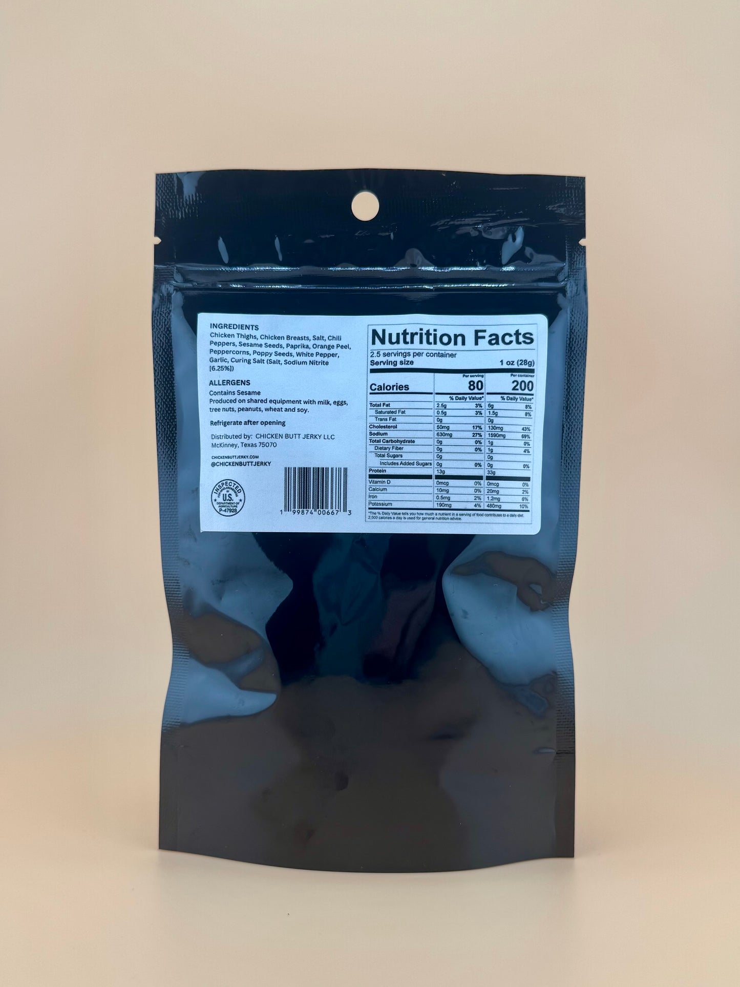 Ghost Of Tokyo Chicken Jerky (2.5oz)