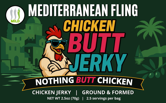 Mediterranean Fling Chicken Jerky (2.5oz)