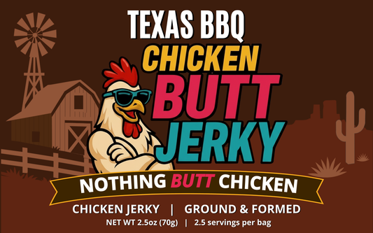 Texas BBQ Chicken Jerky (2.5oz)